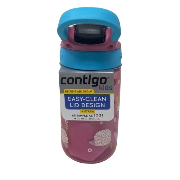 Contigo Plastic Kids' Water Bottle Hedgehog 14 oz
B8 - Picture 2 of 7